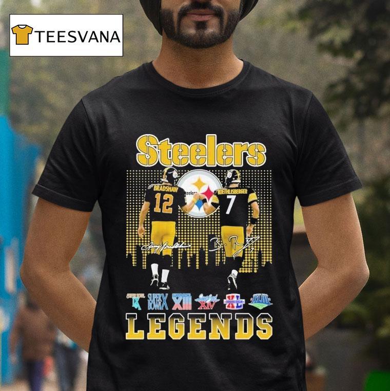 Terry Bradshaw X Ben Roethlisberger Slers Legends Signatures Shirt
