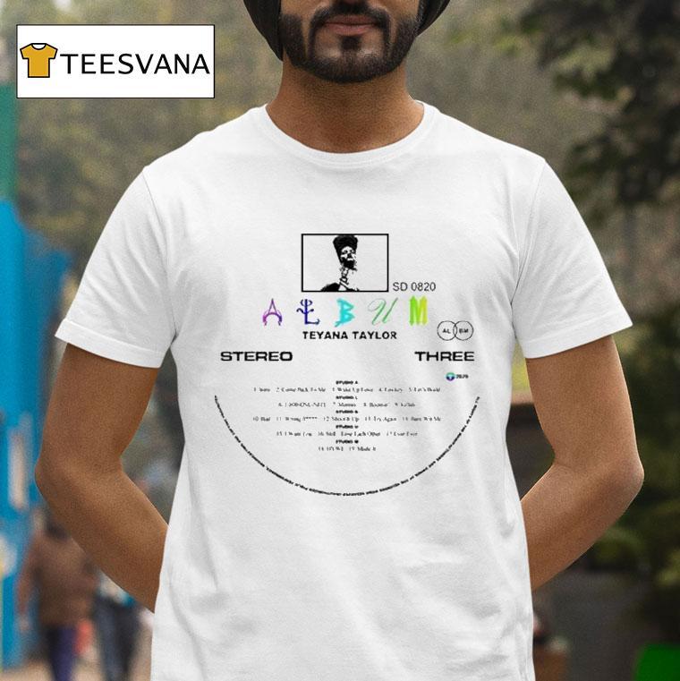 Teyana Taylor Vinyl Record Shirt