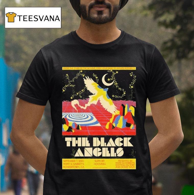 The Black Angels Pioneertown Ca On September 7 2025 Tour Shirt