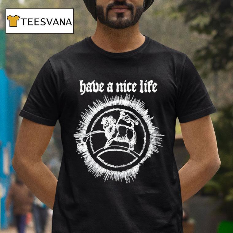 The Flenser Have A Nice Life Goat Shirt