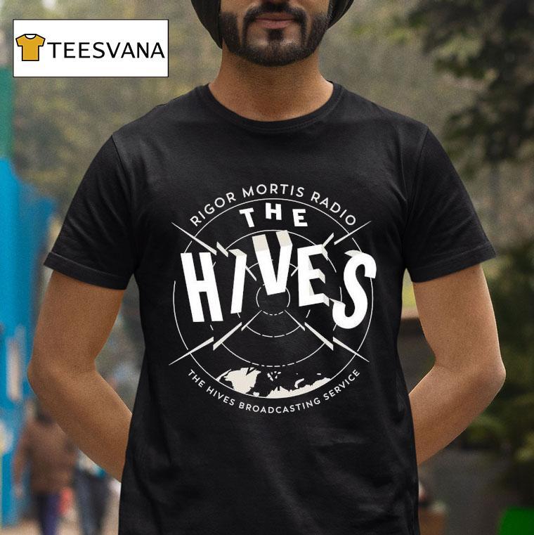 The Hives Rigor Mortis Radio Broadcasting Service Tower Shirt