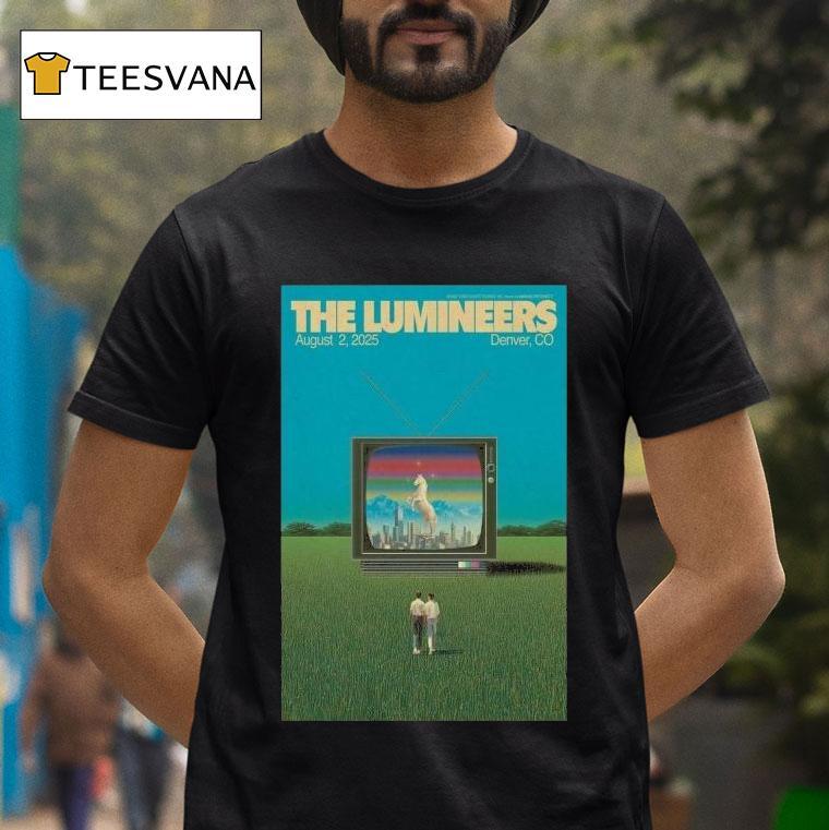 The Lumineers August 2, 2025 Empower Field At Mile High, Denver, Co Tv Horse Shirt