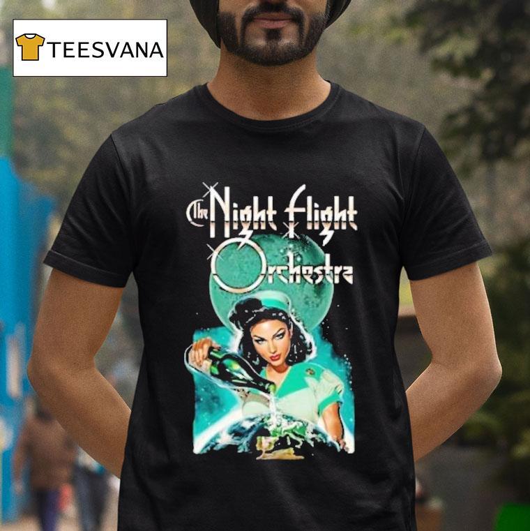 The Night Flight Orchestra Moon Over Australia 2025 Tour Shirt