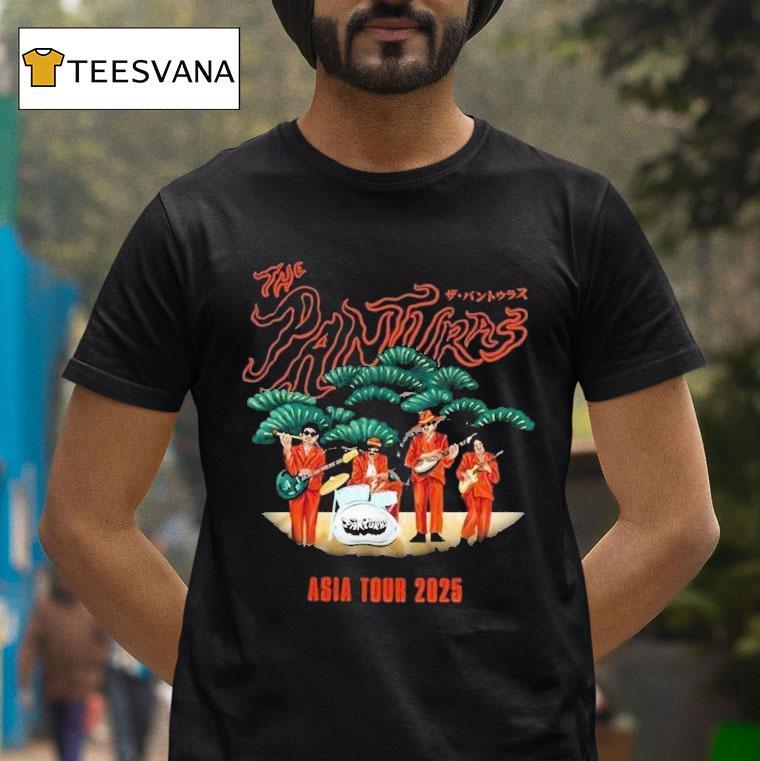 The Panturas Asia Tour 2025 Eleki Band Version Shirt
