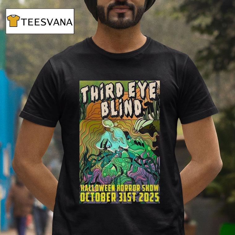 Third Eye Blind Tour Philadelphia, Pa 10.31.2025 Halloween Horror Show Shirt