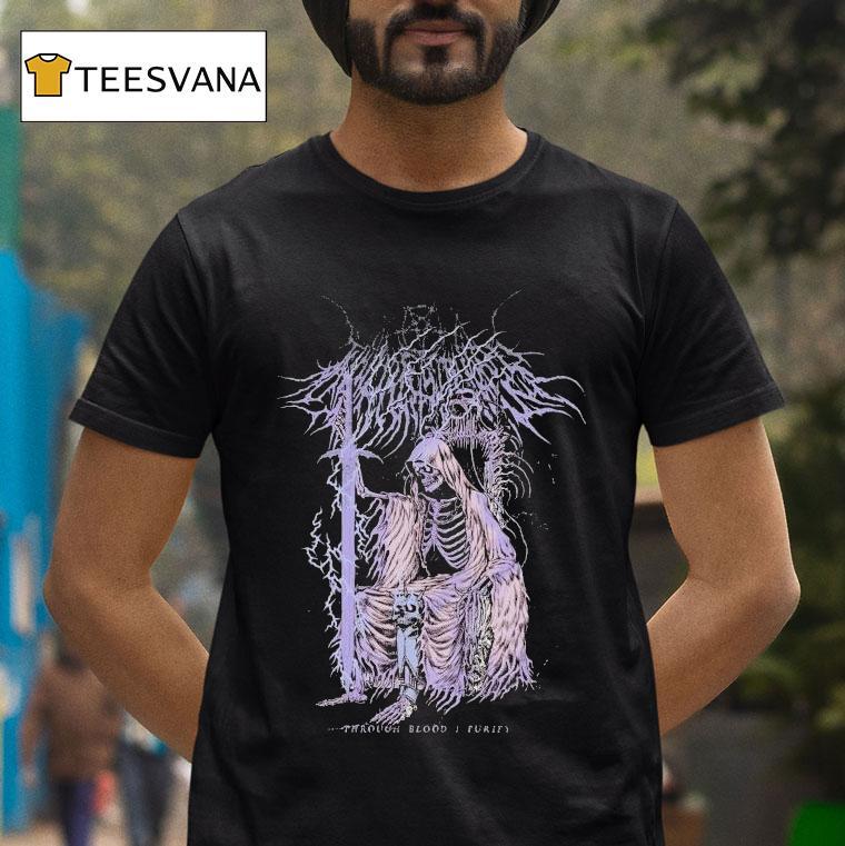 Thy Art Is Murder Through Blood I Fruity Skeleton King Shirt