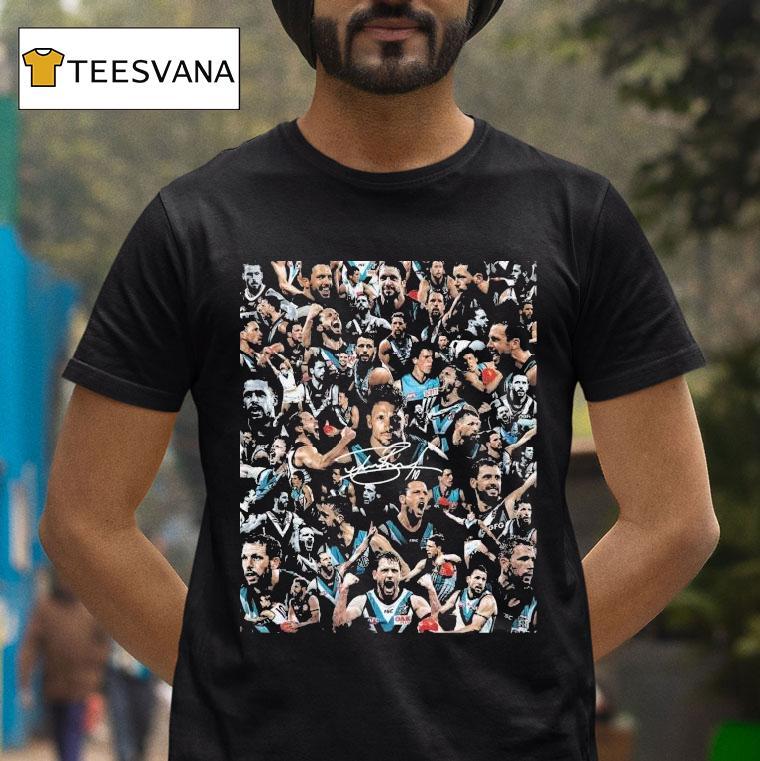 Travis Boak Retirement Port Adelaide Shirt
