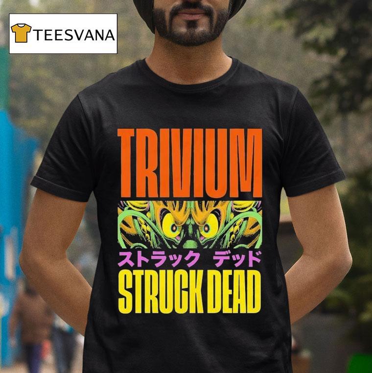 Trivium Struck Dead Dragon Eye Shirt