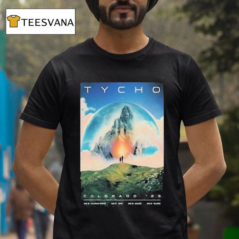Tycho Colorado Springs 2025 Aug 20 Aspen Boulder Telluride Shirt