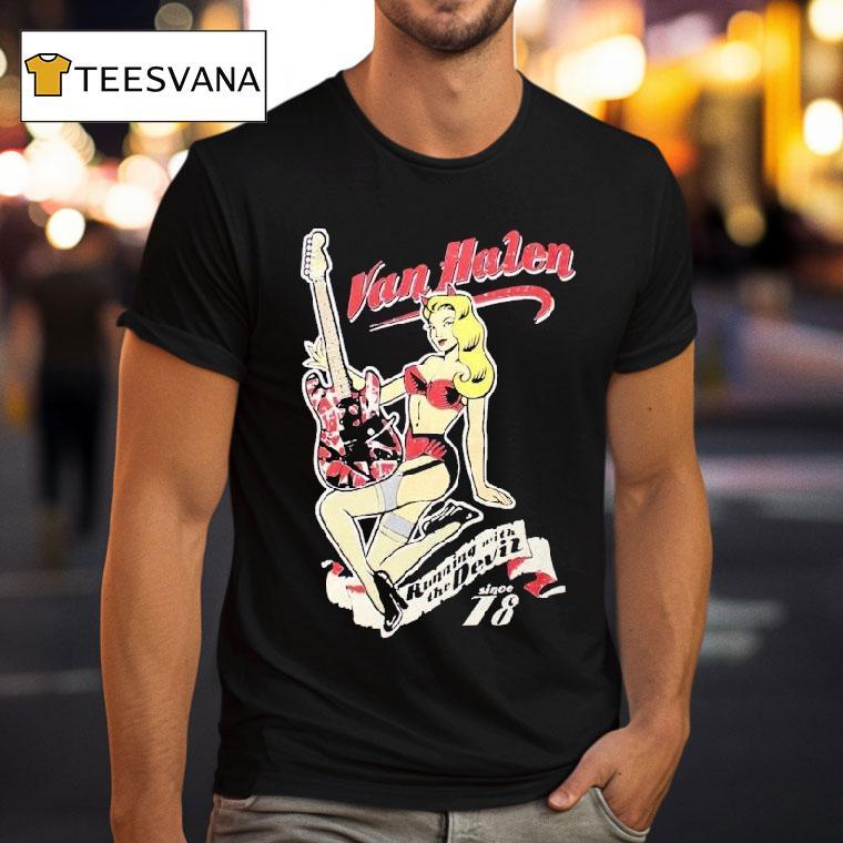 Van Halen Running With The Devil Shirt