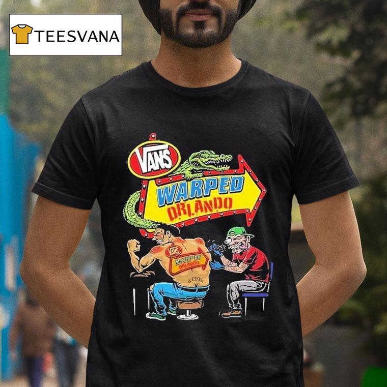Vans Warped Tour On 2025 November 15th And 16th In Orlando Fl At Camping World Stadium Shirt