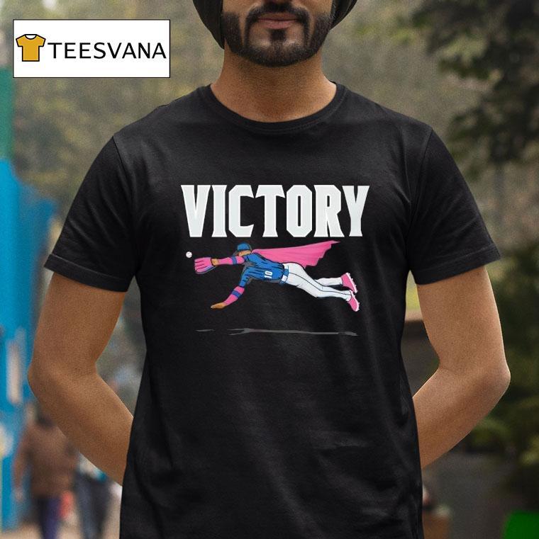 Victory Victor Robles Superhero Seattle Mariners Baseball Shirt