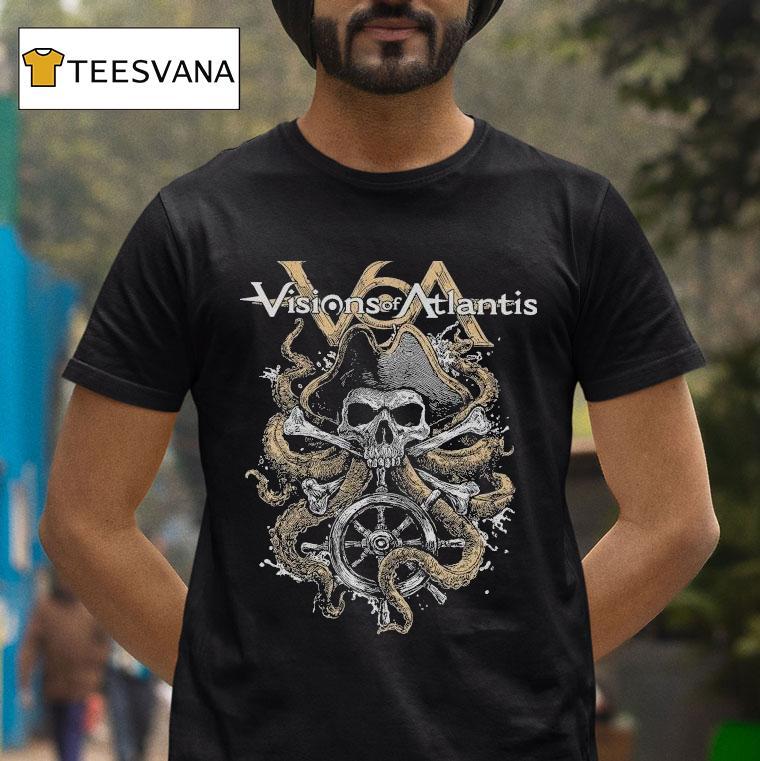 Visions Of Atlantis Plunder Skull Shirt