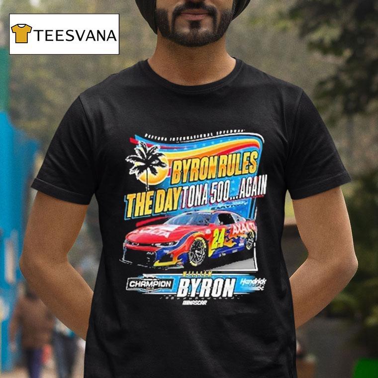 William Byron 2025 The Daytona 500 Again Champion Shirt