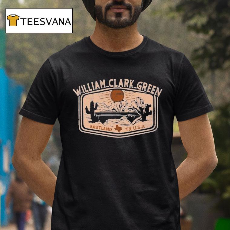 William Clark Green Eastland Tx Usa Shirt