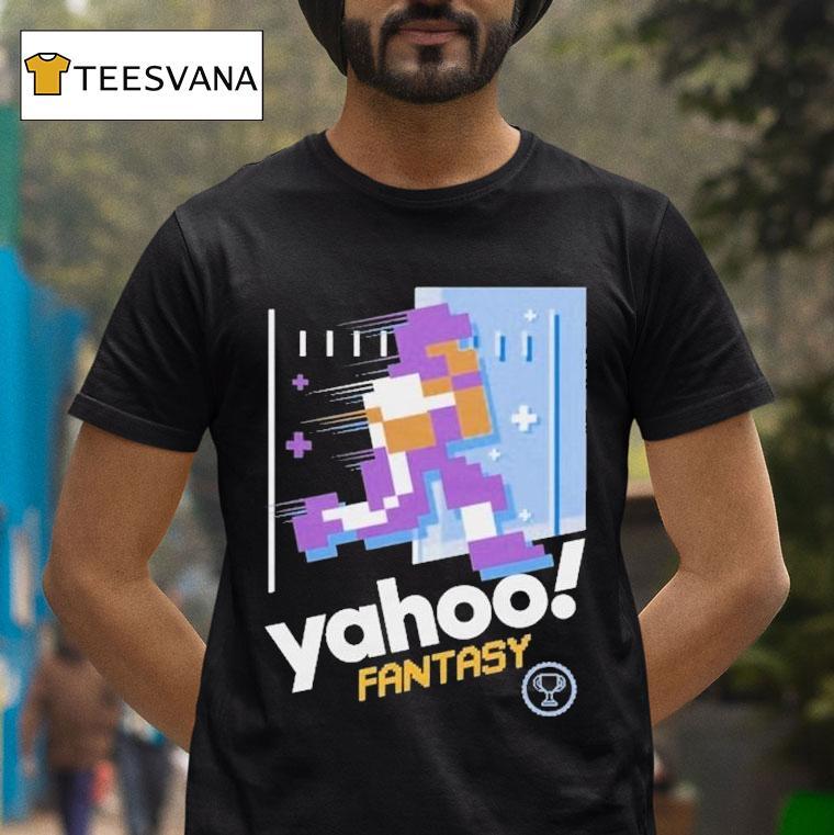 Yahoo Fantasy 8 Bit Shirt