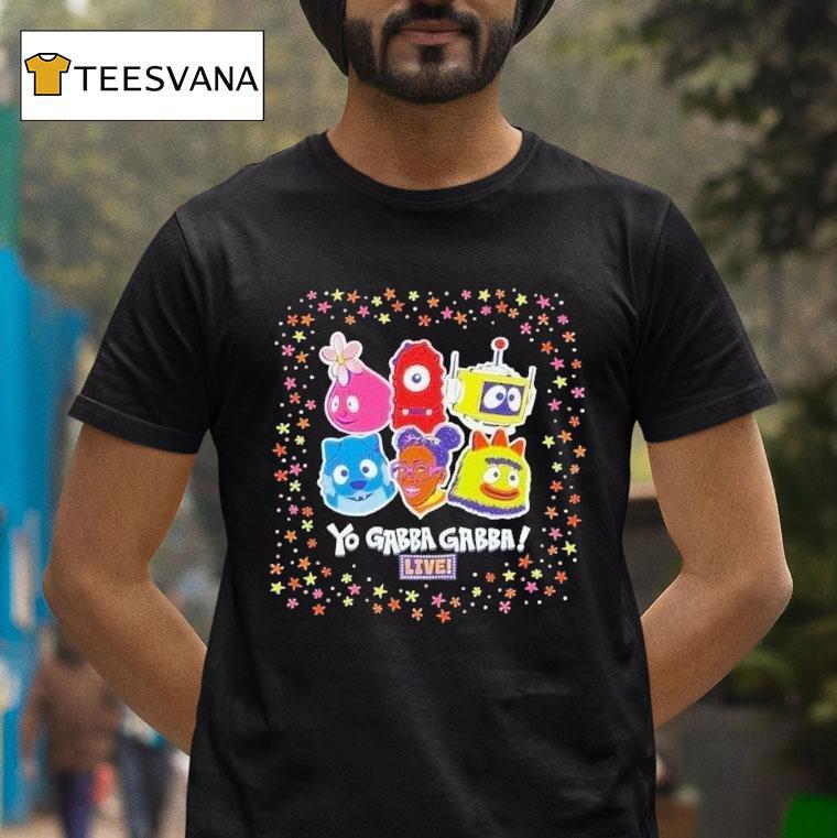 Yo Gabba Gabba Live! Tour 2025 Shirt