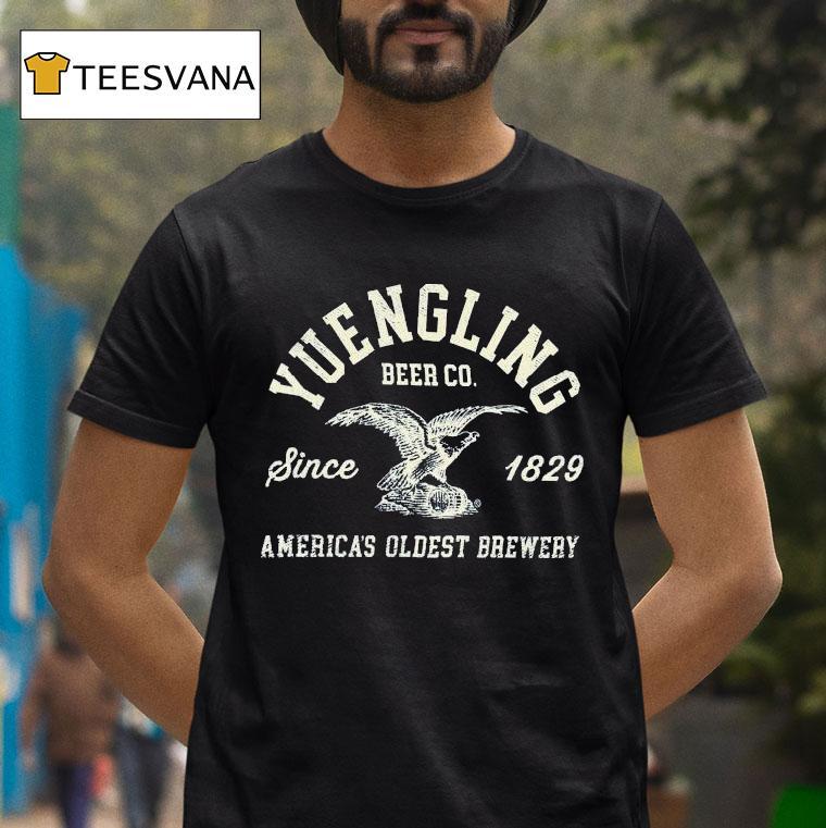 Yuengling Beer Co. America's Oldest Brewery Since 1829 Eagle Shirt
