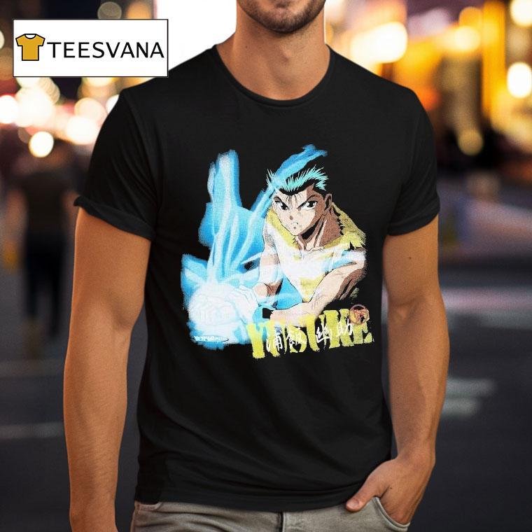 Yusuke Spirit Wave Mega Yuyu Hakusho Shirt